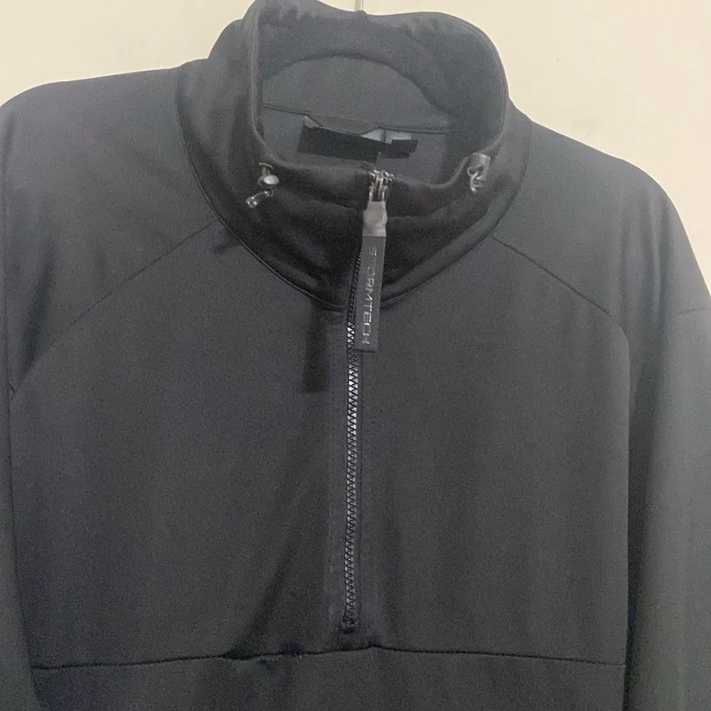 Storm Men's Black Lightweight Quarter-Zip Jacket XL/ TG outdoor hiking camp